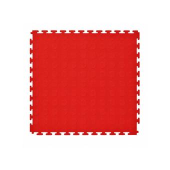 Pardoseala modulara PVC pentru garaj rosu 500 x 500 x 6 mm Cod: PPM04