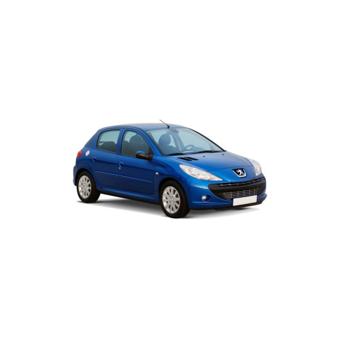 Perdele auto interior 3 bucati compatibile Peugeot 206 Plus Hatchback 2009-2014 Cod: ARTFL3