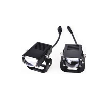 Proiectoare lupa LED montaj grila 15W Lumina selectabila alba sau galbena Voltaj 12V-24V Cod: HH-71SW