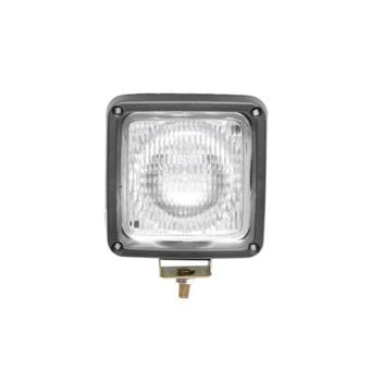 Proiector patrat 100 mm pentru bec halogen H3 12V 55W / 24V 70W fara bec Cod: BK69038E