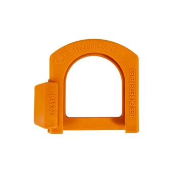 Protectie carlig sferic remorca portocalie cu suport stecher 5.5 mm Cod: SDE-02
