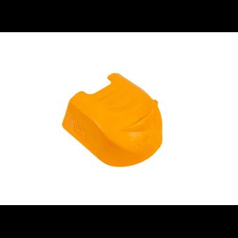 Protectie cupla remorca pentru bila de tractare portocalie cu suport stecher Cod: SDP-01