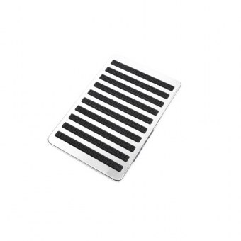 Protectie pedala universala inox cauciuc 23.5x16 cm RAZ372