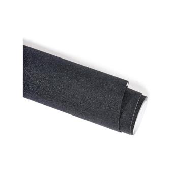Rola folie auto autocolant PVC negru sclipici / glitter mat 1.52m x 30m cu tehnologie eliminare bule Cod: KM9034