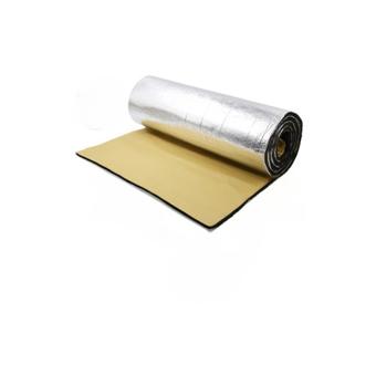 Rola insonorizant auto cu aluminiu si adeziv 10 mm 1 x 10 m Cod: 023AL