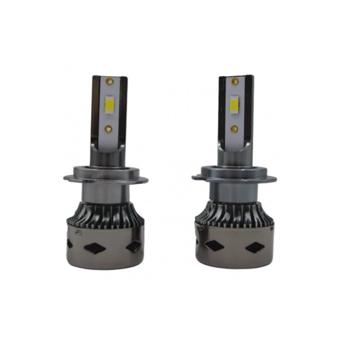 Set 2 Becuri LED  H1  55W  5500 lumen-bec 6000k  12V CANBUS Cod: CHS-D8-H1