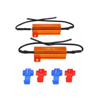 Set 2 anulatoare eroare bec Led Canbus 6 Ohmi 50W 12V Cod: 02452