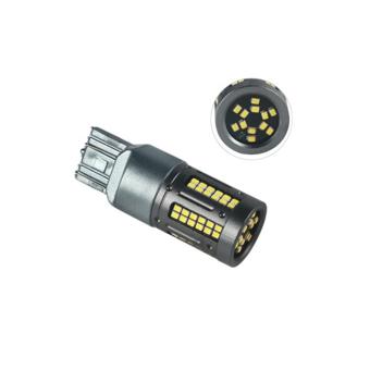 Set 2 becuri 2 faze T20 7440  84SMD  Canbus  12V-24V nonpolar lumina alba 1000 lumen  25w  Cod: HH012