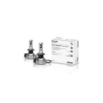 Set 2 becuri  Osram Night Breaker Led Smart H7 +330% Omologat  RAR, 16W, 6000K, 1550 Lumeni Cod: 64210DWNBSMC2-330