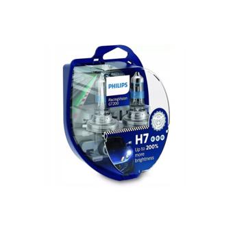 Set 2 becuri auto Philips H7 Racing Vision GT200 +200% Cod: 00577928