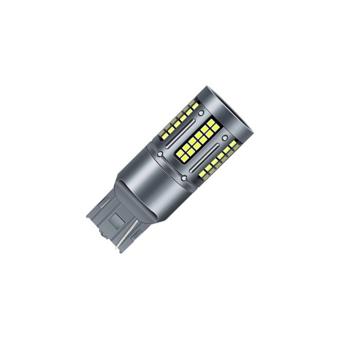 Set 2 becuri o faza T20 7440  84SMD  Canbus  12V-24V nonpolar lumina alba 1000 lumen  25w  Cod: HH011