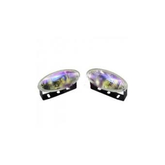 Set 2 proiectoare  culoare  multicolora 12V, 55w Cod: 777