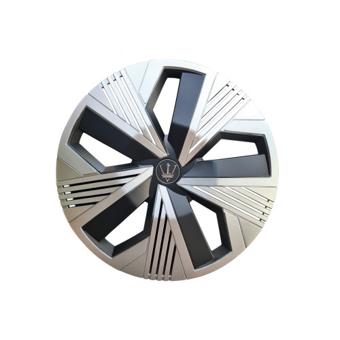 Set 4 capace roti Evo culoare argintiu negru 15 inch Cod: WR3-3BK-15