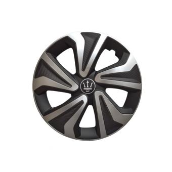 Set 4 capace roti Evo culoare negru argintiu 16 inch Cod: WK1-1SL-16