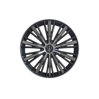 Set 4 capace roti Evo culoare negru gri antracit 15 inch Cod: WM1-1GR-15