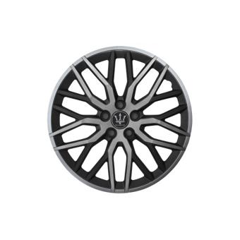 Set 4 capace roti Evo culoare negru gri antracit 16 inch Cod: WF1-1GR-16