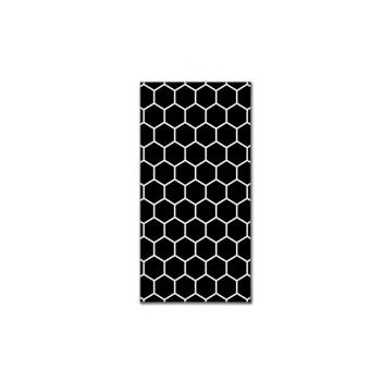 Set abtibild stalpi auto si geam auto design honey comb 50x25cm Cod: GZ-01