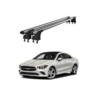 Set bare trans. cu prindere in puncte fixe Mercedes CLA C118 2019-> negre sau argintii Cod: 120101 Kit 204