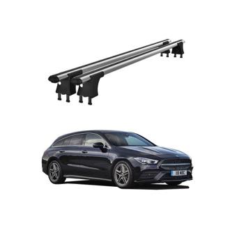 Set bare trans. cu prindere in puncte fixe Mercedes CLA X117 2015-2019 negre sau argintii Cod: 120101 Kit 204