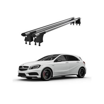 Set bare trans. cu prindere in puncte fixe Mercedes Clasa A W176 2013-2018 negre sau argintii Cod: 120101 Kit 204