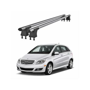 Set bare trans.cu prindere in puncte fixe Mercedes Clasa B W245 2005-2011 negre sau argintii Cod: 120101 Kit 202