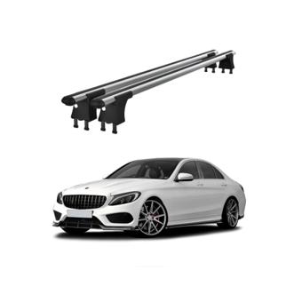 Set bare trans.cu prindere in puncte fixe Mercedes Clasa C W205 2014-> negre sau argintii Cod: 120101 Kit 203