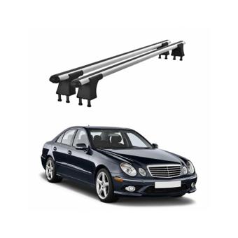 Set bare trans. cu prindere in puncte fixe Mercedes Clasa E W211 2002-2009 negre sau argintii Cod: 120101 Kit 201