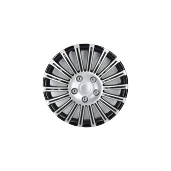 Set capace roti Negru / Argintiu 15" Cod: G-507