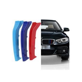 Set ornamente dungi grila fata auto compatibile BMW Seria 4 F32 F33 F36 2012->  Cod: CT-GS-080 TIP A