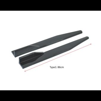 Set prelungiri ornament praguri laterale tuning CARBON. Cod: UNIV-051 86cm