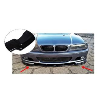 Spoiler prelungire bara fata BMW Seria 3 E46 M-Pack 1997-2006 ABS negru Piano Cod: LSP3022