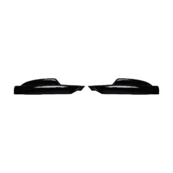 Spoiler prelungire bara fata BMW Seria 3 E90 LCI bara standard fara Pachet M 2008-2012 ABS negru Piano Cod: LSP3024