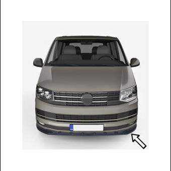 Spoiler prelungire bara fata Volkswagen Transporter T5 2003-2015 ABS negru Piano Cod: LSP3007