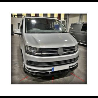 Spoiler prelungire bara fata Volkswagen Transporter T6.1 2018-> ABS negru Piano Cod: LSP3009
