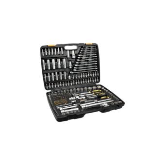 Trusa tubulare 1/2 inch 216 piese XXL cu clichet 45 dinti Cod: 58700