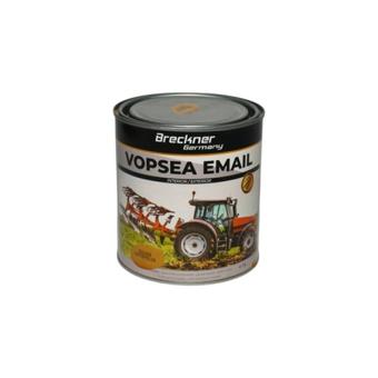 Vopsea email anticoroziva 3 in 1 galben tip Caterpillar 1K pe baza de solvent direct pe rugina interior si exterior 1L Cod: BK89063