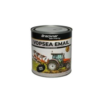 Vopsea email anticoroziva 3 in 1 negru trafic 1K pe baza de solvent direct pe rugina interior si exterior 1L Cod: BK89061