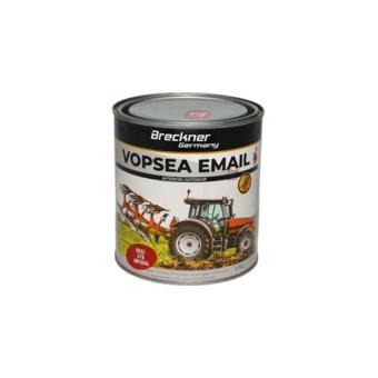 Vopsea email anticoroziva 3 in 1 rosu imperial 1K pe baza de solvent direct pe rugina interior si exterior 1L Cod: BK89062