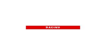 Abtibild parasolar RACING parbriz/luneta diverse culori Cod: DZ-PRS-RA - Negru DZ-PRS-RA01