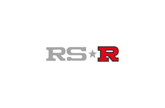 Abtibild  "RS-R" diverse culori Cod:DZ-51 - Negru + Rosu DZ-51