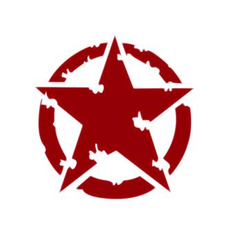 Abtibild STEA diverse culori Cod: J089-48 - Alb Reflectiv J089-48-02