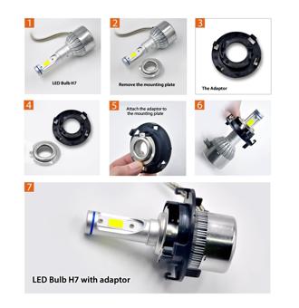 Adaptor bec led TK-117 CITROEN, HYUNDAI, KIA