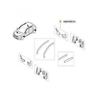 APARATORI NOROI SPATE SANDERO  998331U