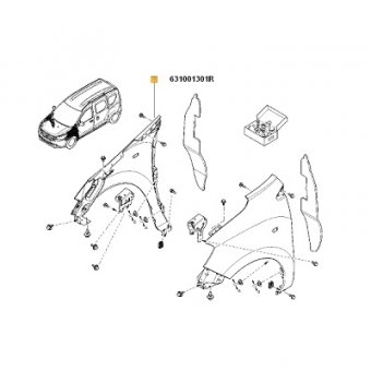 ARIPA FATA DR ASAMBLATA  DOKKER/LODGY 001301R