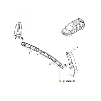 BANDOU USA BATANTA STG.CU ZAVOR MCV  490253 U