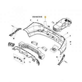 BARA SPATE LOGAN  II 2012-2016  101031S U