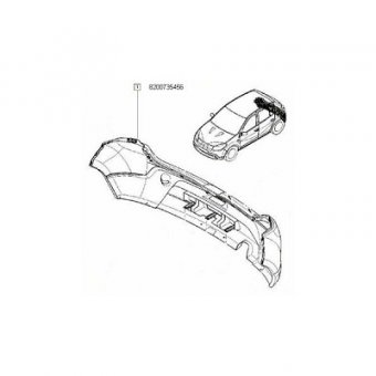 BARA SPATE SANDERO  229167R