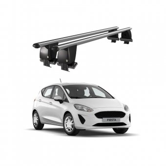 Bare  portbagaj  trans, aluminiu  Ford Fiesta VII 2017-> argintii sau negre Cod: CB200101 Kit-109