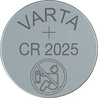 Baterie 3V CR2025 Varta Lithium ambalaj punga