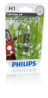 BEC FAR H1 55W 12V LONGER LIFE ECOVISION PHILIPS